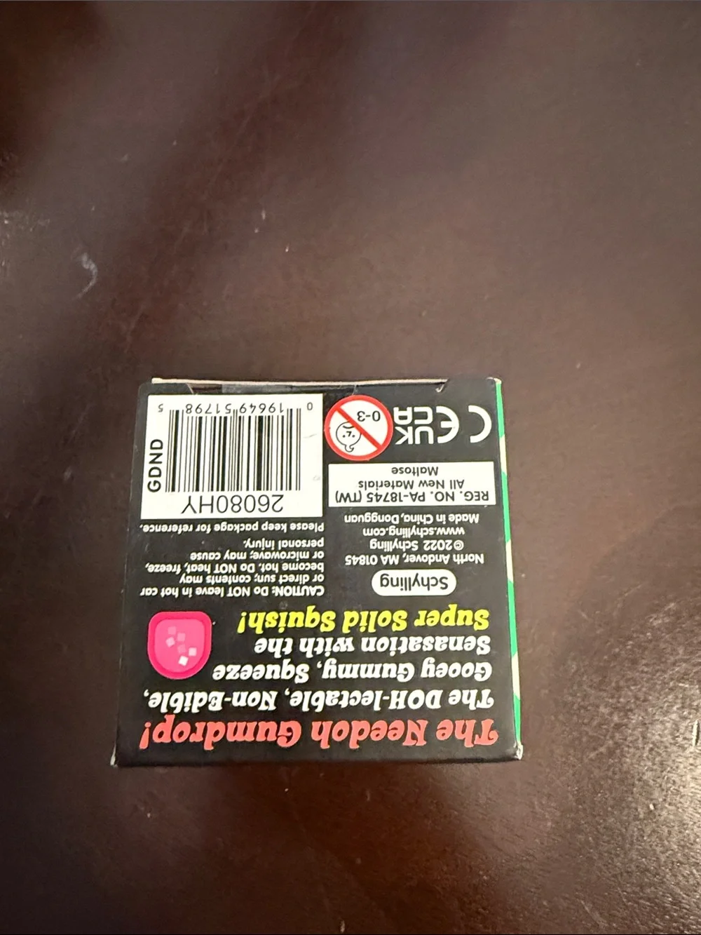 Authentic Needoh Gum Drops - color chosen at random. Price is for 1